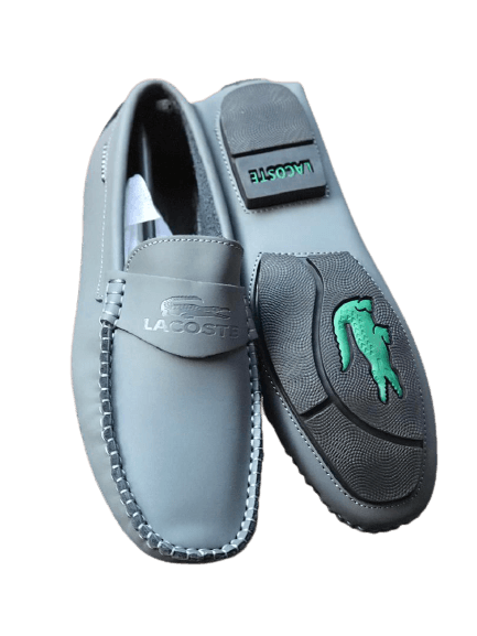 Mocassin en Cuir Vert kaki