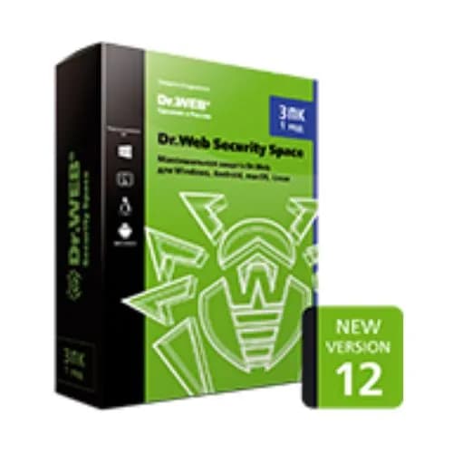 Logiciel Antivirus Dr.Web Mail Security Suite, Garantie 1 Mois