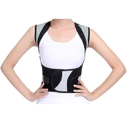 Correcteur de Posture pour Dos, Cou, Épaule Fixateur de la Clavicule (taille XXXL)