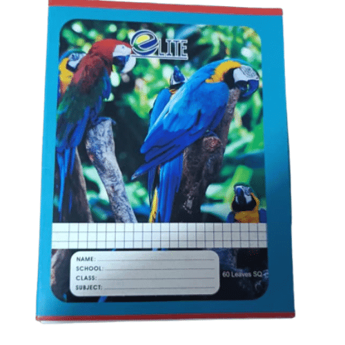 Cahier ELITE 60 SQ Leaves Perroquet