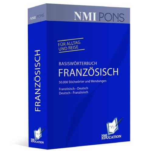 NMI PONS Basiswörterbuch Französisch-Deutsch, Dictionnaire Français-Allemand