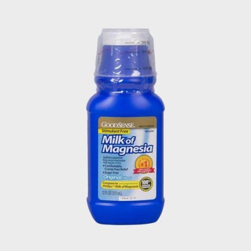 Laxatif salin au lait de magnésie contre la constipation GOOD SENSE, 355ml