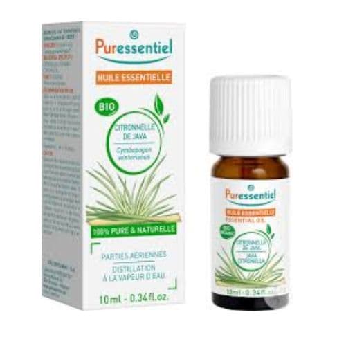 Huile Essentielle Citronnelle de Java BIO PURESSENTIEL 10ml