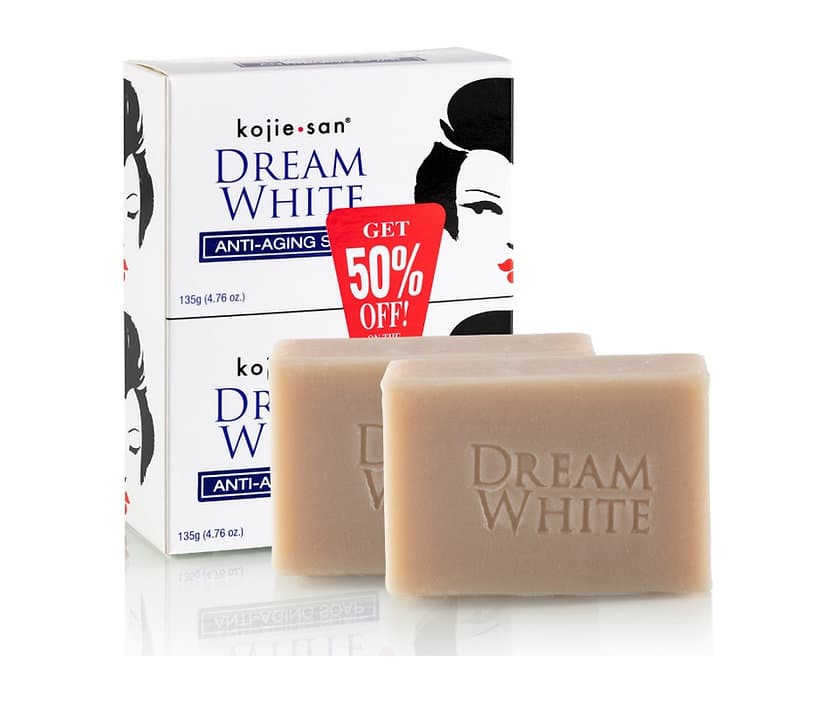 Kojie san Anti-Aging Dream White Soap, Savon Anti-Age 2x135g