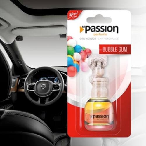 Senteur pour Voiture BUBBLE GUM Le PASSION Parfum pour Voiture, 12ml