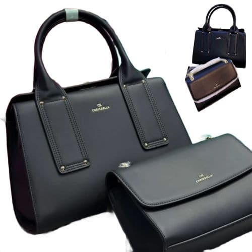 Sac à main Chrisbella 2 en 1 avec son petit sac (AA012509169) Noir