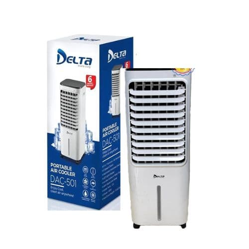 Refroidisseur d'Air Delta DAC-501 65W Réservoir 7L 3 Vitesses Garantie 6 mois